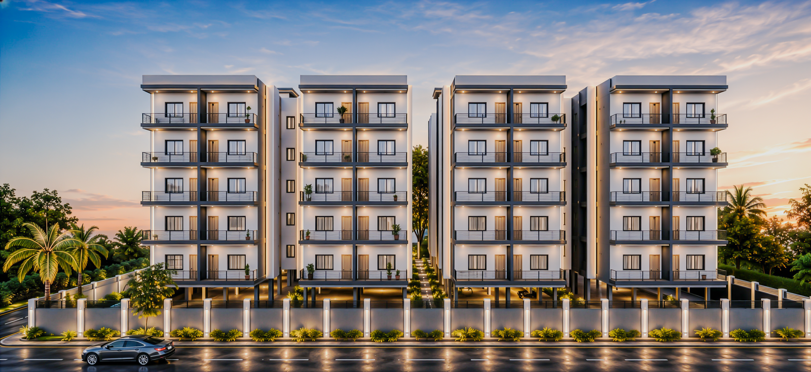 Shree Sai Enclave front view